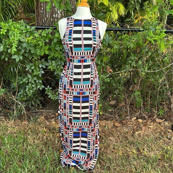 Mara Hoffman Cut Out Column Maxi, size 4 - Picture 4 of 9